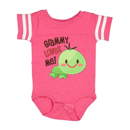 

Inktastic Grammy Loves Me- Cute Turtle Boys or Girls Baby Bodysuit
