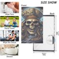 thumbnail image 5 of Coolnut Pirate Skull with Hat Bathroom Towels 2 Pieces 16×28 inches, Cotton Bath Towel Water Absorbent Lightweight Quickdry Towels for Bathroom Ktichen Travel Gym, 5 of 6