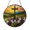 Acrylic 3.5 Inch, variant on Christian Wildflower Cross Suncatcher, Elegant Window Hanging, Religious Home Decor