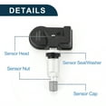 thumbnail image 5 of Unique Bargains No.13530661 Tire Pressure Sensor for Cadillac CT4 CT5 2020-2024 1pc 433MHz, 5 of 7