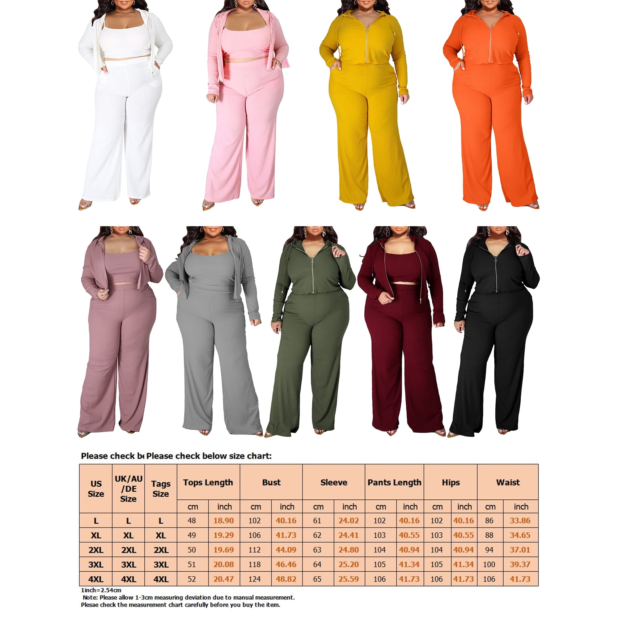 Bellella Femmes Survêtements Scoop Cou Pièces Tenues à Manches