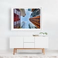 thumbnail image 2 of Skyscraper Reflections 01 - Manhattan New York Photography Cityscape Architecture Skyline Modern Art White Framed Wall Art Print 5 x 7 inches, 2 of 3