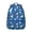 Blue, variant on Coastal Seahorse Backpack for Student Waterproof Durable Composite Oxford Cloth with Tropical Seashells and Waves Print, Adjustable Straps, Comfortable and Spacious for School and Beach