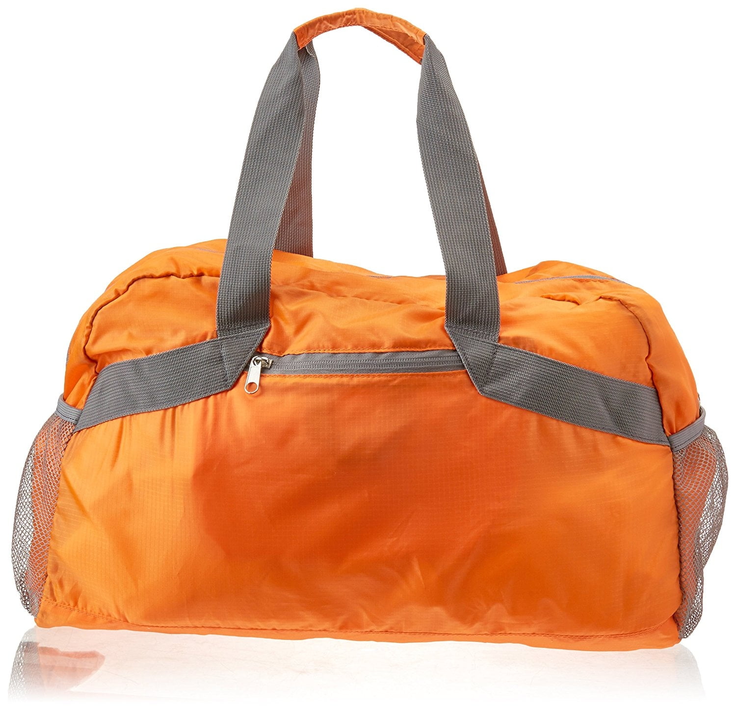 SE BGDB103OR Lightweight Orange Water Resistant Collapsible Duffel Bag