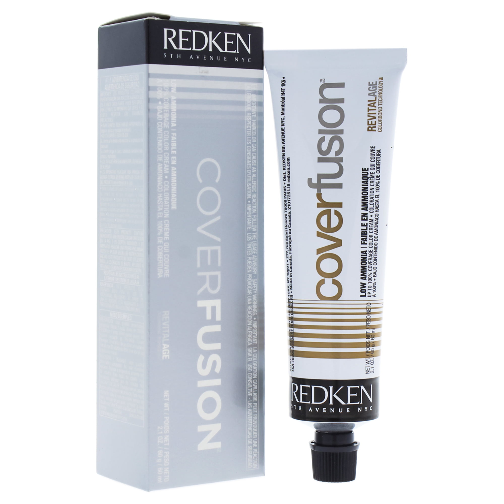 Redken Cover Fusion Low Ammonia - 5NGb Natural Gold Beige - 2.1 oz Hair Color
