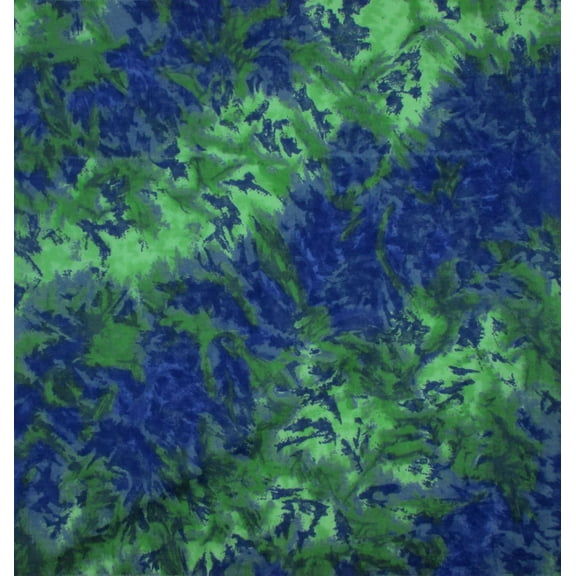 MTL® Blue Green Tie Dye Bandana