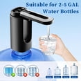 thumbnail image 6 of 2024 new Water Bottle Pump Automatic Water Dispenser for 5 Gallon Bottle Type-C Charging Portable Electric Water Dispenser Pump (Black), 6 of 7