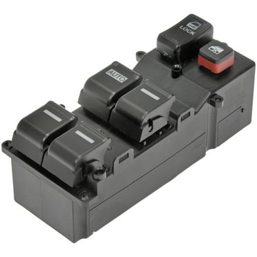 Dorman 901-655 Front Driver Side Master Window Switch - Front Left, 6 Button for Specific Honda Models