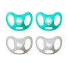 Tommee Tippee Advanced Sensitive Skin Pacifier, Unique Shield for Less Skin Contact, Symmetrical Design, BPA-Free Binkies, 0-6m, 4 Count