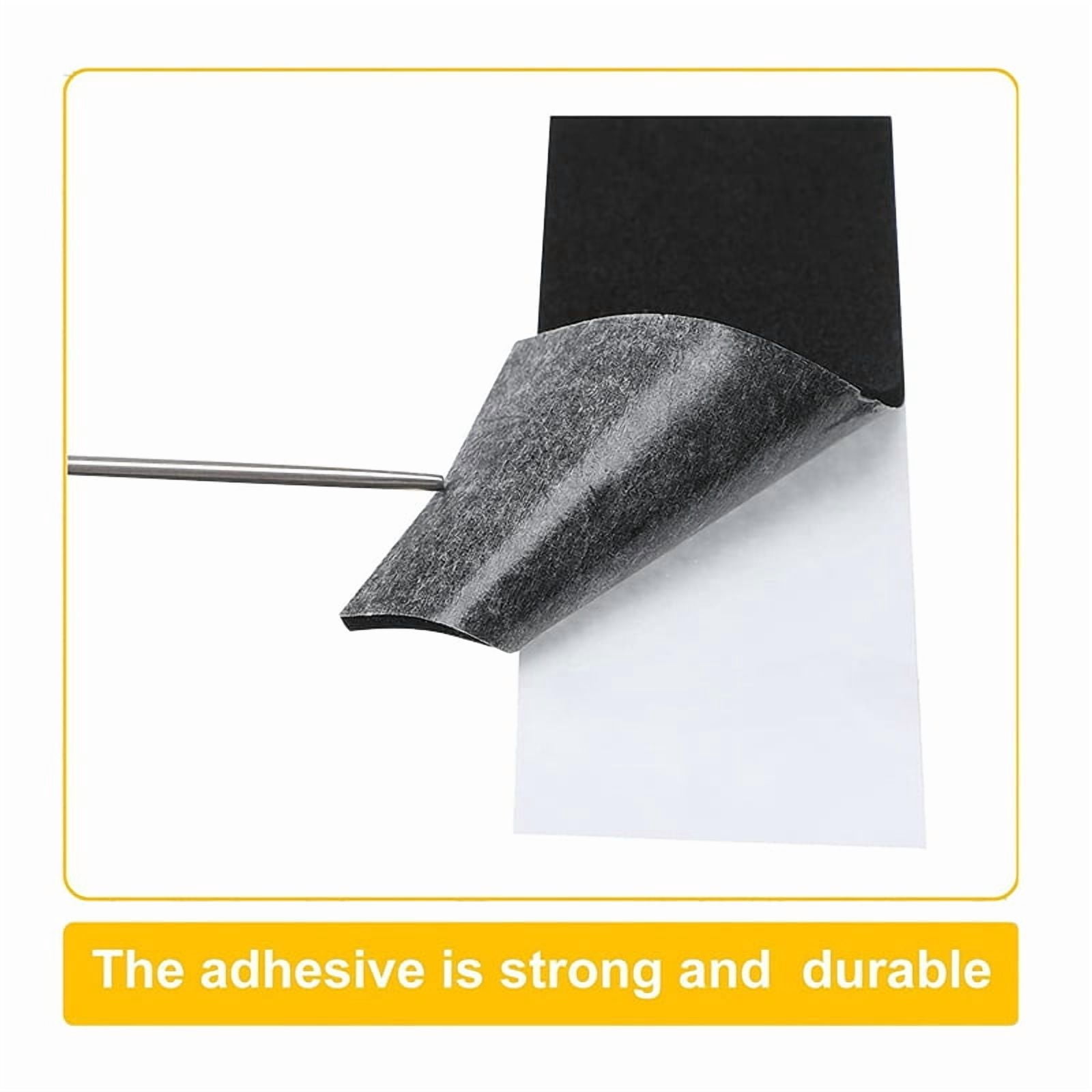 144 Pieces Fingerboard Foam Grip Tape Adhesive Foam Tape Black Non Slip Foam Grip Tape for Mini Fingerboards