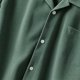 thumbnail image 5 of Ceisia Men's Relaxed Ribbed Cotton Shirt | Long-Sleeve Solid Turndown Collar Casual Top with Pocket Gift, 5 of 9