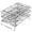 3PC, variant on Stackable Cooling Racks for Cooking and Baking with Folding Legs, Wire Grid Steel, Kitchen Counter and Oven Safe,16"x10"in Rectangle