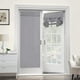 thumbnail image 1 of Cortina opaca para puertas francesas - Panel de cortina de puerta de vidrio opaco con aislamiento térmico Tricia Cortina para cortinas de ventana de puerta, 1 panel, 26 x 68 pulgadas, borgoña Vhermosa WMZL-2039-17, 1 of 6