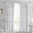 thumbnail image 1 of Leah Light Filtering Dual Header Indoor Curtain, 1 of 6