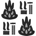 thumbnail image 1 of 2 Sets Bicycle Helmet Foam Pads, Universal Replacement Pads, Motorcycle Cycling Helmet Accessories, 1 of 5