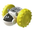 thumbnail image 3 of Juguete de comida con fugas para mascotas, interactivo, reduce la ansiedad, dispensador de golosinas para mascotas, rompecabezas, alimentador lento, juguete para perro, cachorro, amarillo, 3 of 5