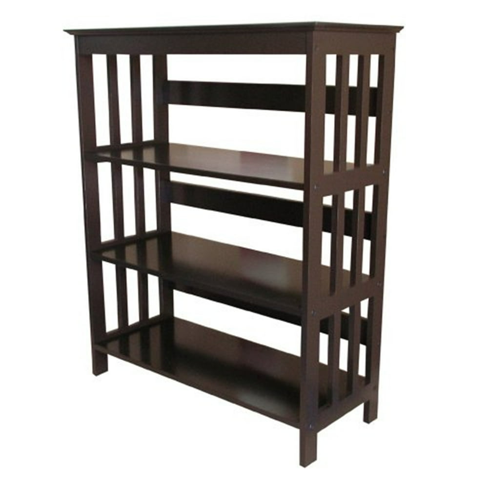 espresso bookcase