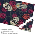 thumbnail image 3 of Kll Roses Skulls - 300 Piece Jigsaw Puzzle For Adult And Teenagers Family Educational Game Toys 300pcs, 3 of 9