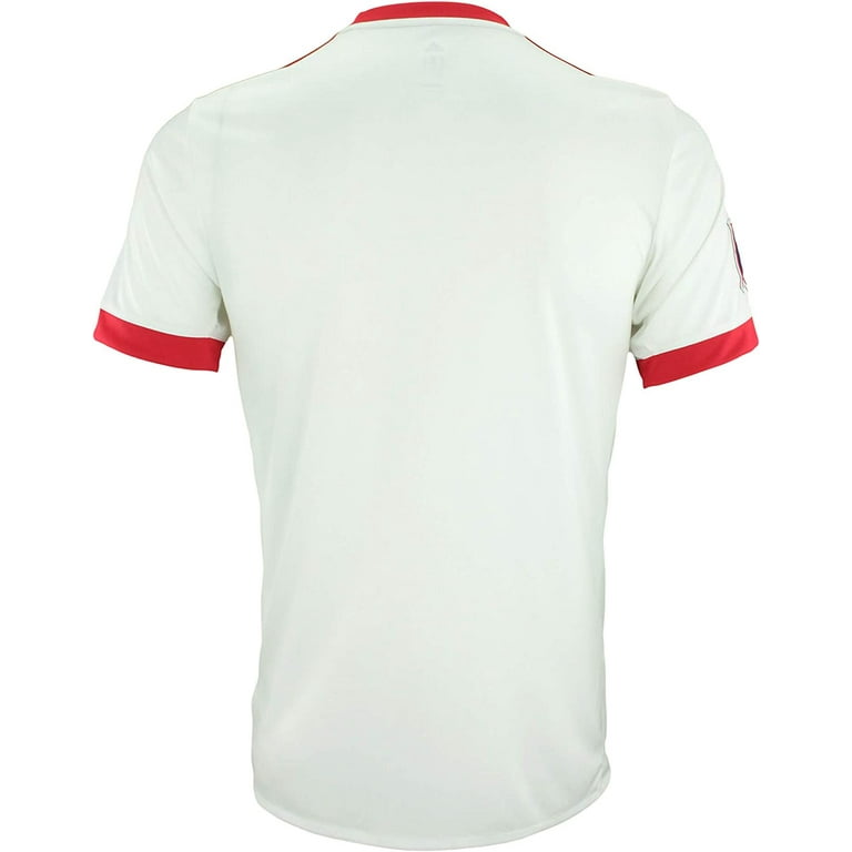 New York Red Bulls MLS Adidas Men's Vivid Red Short Sleeve Goalkeeper Jersey