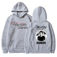 thumbnail image 3 of Sudaderas con capucha de The Vampire Diaries para mujer, Sudadera con capucha de personalidad de moda, jersey de manga larga suelto informal para exteriores, 3 of 5
