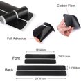 thumbnail image 2 of Universal Car Door Edge Entry Guards Vehicle Door Sill Protector Scratch Cover Automotive Threshold Guard Carbon Fiber Sticker, 4PCS, 2 of 7