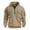 Khaki, variant on Zylanna Men's Hooded Sweatshirts with Pockets, Half-Zip Casual Soft & Warm Solid Color Sport Hoodies Pullover for Men Khaki