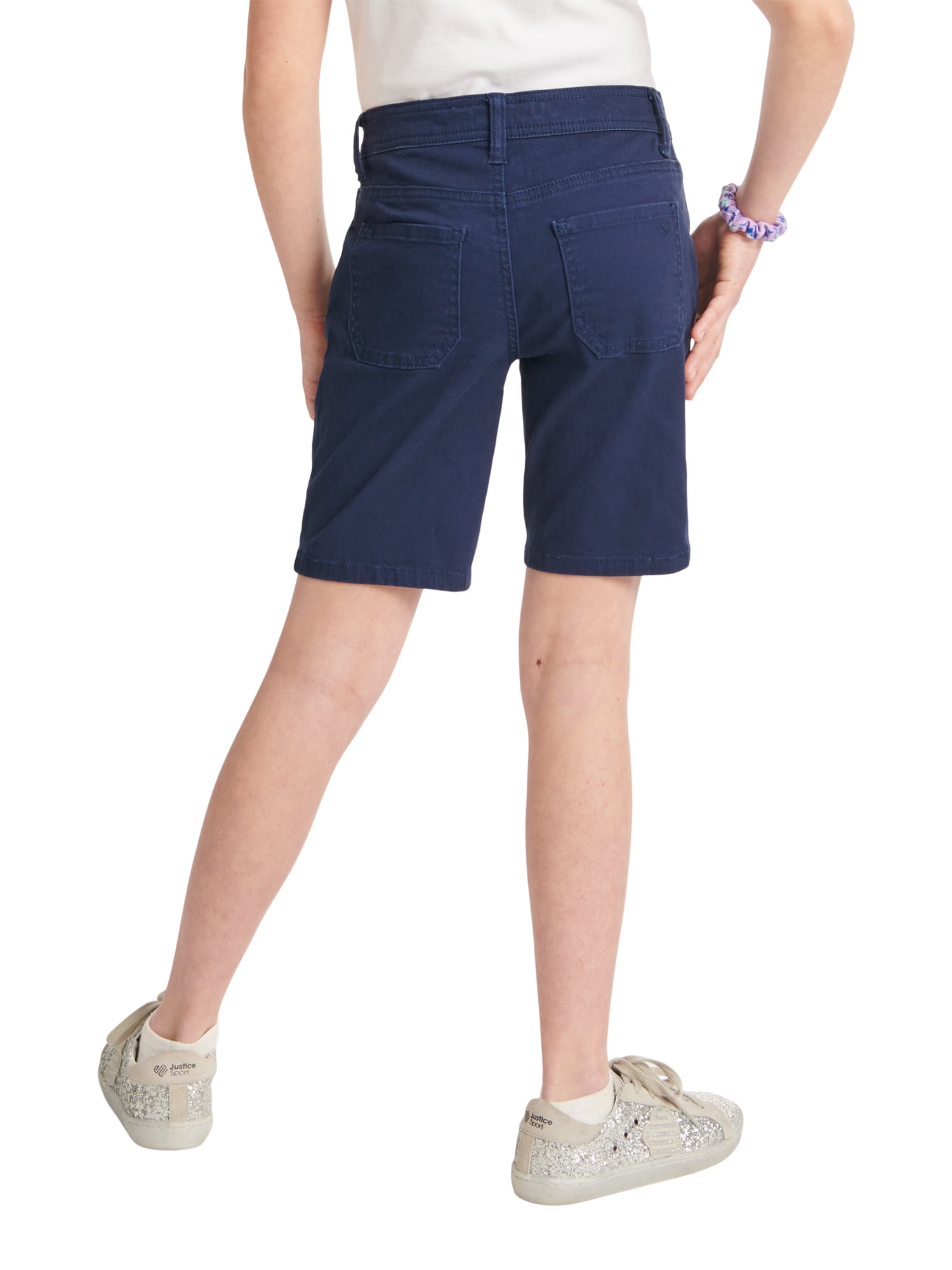 Justice Girls Uniform Bermuda Short, Sizes 6-18