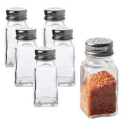 Glass Salt and Pepper Shaker Set-6pcs Pack