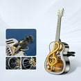 thumbnail image 4 of Hovmgk Car Gas Vent Aromatherapy, Guitar Shape Deodorizer, Long-Lasting Fragrance Diffuser for Car, 360° Rotating Clip, Metallic Aromatherapy for Vehicle, Fresh Scent, 4 of 8