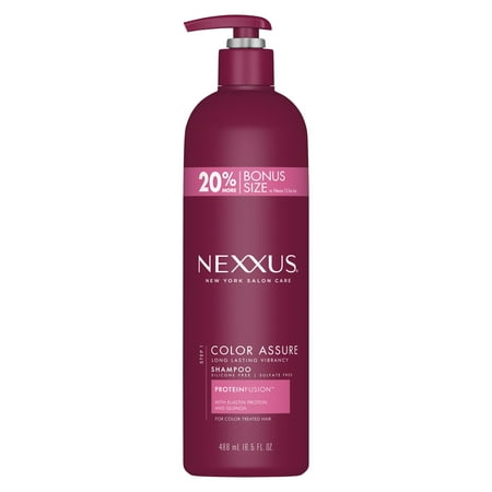 Nexxus Color Assure for Color Treated Hair Shampoo, 16.5 (Best Shampoo For Older Thinning Hair)