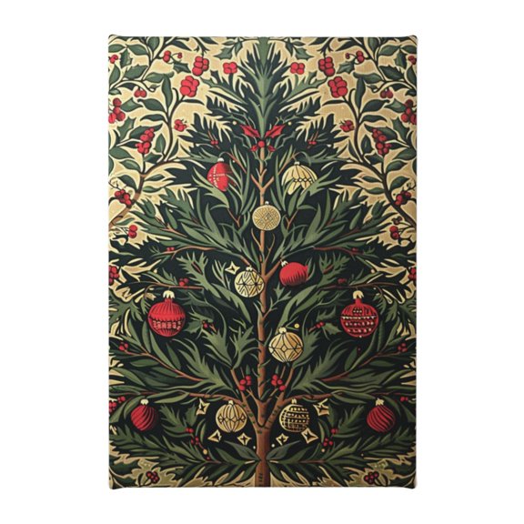 8x12 inch Living Room Painting For Wall Vintage Christmas Tree,Indoor Living Room Accessory,Home Living Room,Bedroom,Study Wall Art Decor Painting Canvas Prints,Funny Christmas Decor Poster