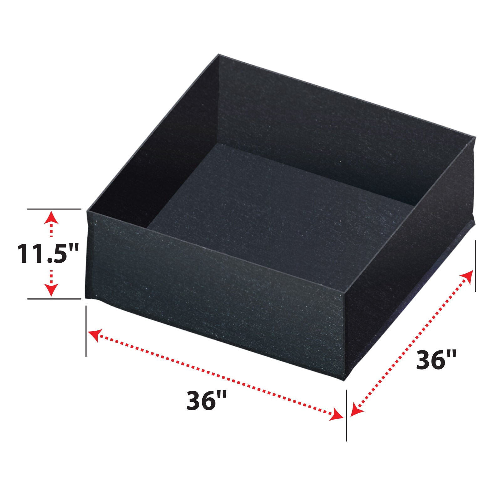 Rectangle Planter Box Fabric Raised Garden Bed Herb Flower Vegetable Plants Bed(36"x 36")