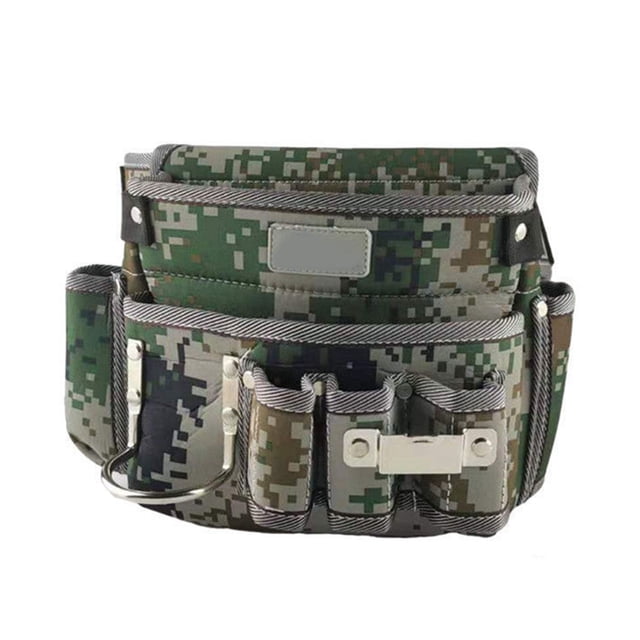 Bolsa de Herramientas para Herramientas Hard Usando la Bolsa de Herramientas de Bolsillos Multifuncionales de Tela Oxford Con Cinturón para Trabajos de reparación