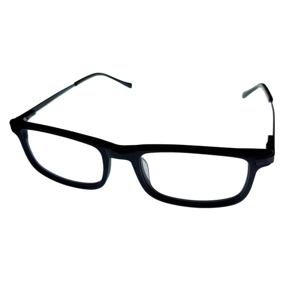 Lucky Big Kids Ophthalmic Matte Black Soft Rectangle Plastic Frame D805 45mm