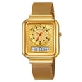 thumbnail image 4 of Reloj Electrónico Digital con Pulsera de Malla de Acero, Reloj Deportivo Casual Impermeable para Adolescentes y Adultos, Resistencia al Agua de 30M, Diseño Delgado y Ligero, 4 of 9