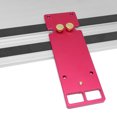 thumbnail image 3 of Right Angle Positioning Plate,  Circular Saw Guide Rail Clamp High Accuracy Aluminum Alloy With Screws For Woodworking, 3 of 8