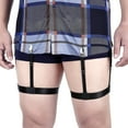 thumbnail image 6 of Men Shirt Stays Adjustable Elastic Shirt Garter Shirts Holder with Non-slip Locking Clamps, 6 of 7