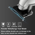 thumbnail image 3 of KEMEI 2293 Professional Hair/Beard Trimmer for Men Zero Gapped Hair Clippers for Barber with T Blade, Cordless Rechargeable, Silvery, 3 of 7
