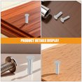 thumbnail image 4 of Shisuyan 7 Pairs Heavy Duty Knife Handle Rivets for DIY Cutlery Making Stainless Steel Cutter Handle Fasteners for Kitchen Chef Knives 1.4cm, 4 of 8