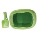 thumbnail image 2 of Greeniant Pet Litter Tray Durable Sand Box Container Toilet Litter Box Cat Splashproof Perchas para gatos Verde, 2 of 6