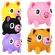 thumbnail image 1 of 5 uds. Juguetes para apretar con animales, juguetes para apretar con forma de oso y cerdo, juguetes divertidos para apretar para niñas y niños, 1 of 8