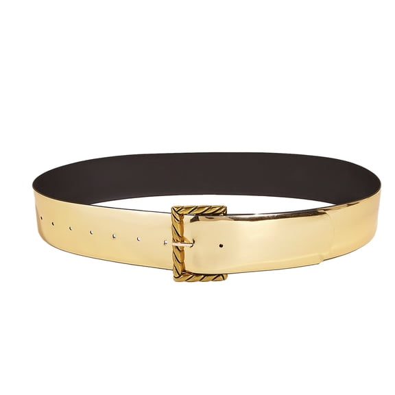 Womens Gold Color Belts for Jeans Pants Fashion Dress Decorative Belt Female Glitter Wide Waistbelts