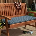 thumbnail image 2 of Magpie Patio Bench Cushion Cover 48x18x3 Inch, NO Insert! Water Resistant UV Protection Outdoor Swing Loveseat Replacement Cover with Zipper-Medal Print, 2 of 7