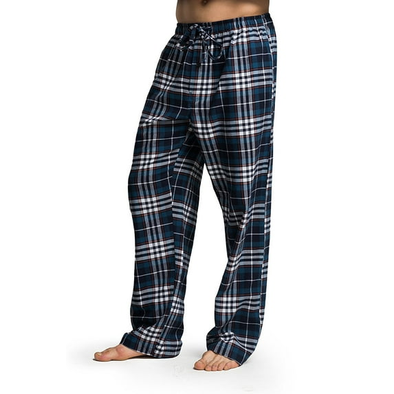 CYZ Men's 100% Cotton Super Soft Flannel Plaid Pajama Pant