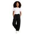 thumbnail image 6 of Landzoo Little Girls Athletic Cargo Pants Wide Leg With Pockets And Drawstring Fall Casual Kid Girls Baggy Trousers, 6 of 6