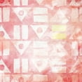 thumbnail image 2 of Grey, Jace 26x26 White Modern Wood Framed Museum Art Print Titled - Blush Shapes, 2 of 4