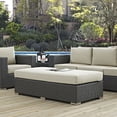 thumbnail image 4 of Modway Sojourn Patio Ottoman in Canvas Navy, 4 of 6