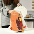 thumbnail image 5 of Dreamtimes Thanksgiving Turkey Pilgrim Hat Pumpkin Maple Leaves Kitchen Dish Towel Set,Drying Kitchen Towels Tea Towels Gift Set for Drying Cleaning Cooking Baking 6Pcs, 5 of 6