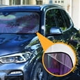thumbnail image 3 of Yayeee Car Windshield Sun Shade Universal Fit Front Visor Protector, Black Neon Road, 3 of 8