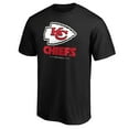 thumbnail image 2 of Men's  Black Kansas City Chiefs Team Lockup T-Shirt, 2 of 3